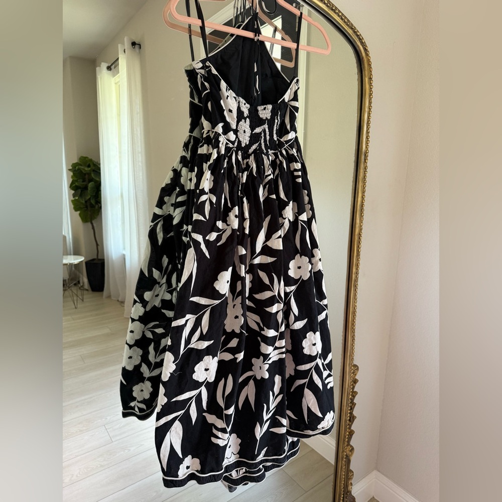 Anthropologie Let Me Be Floral Halter Maxi Dress - Picture 9 of 10